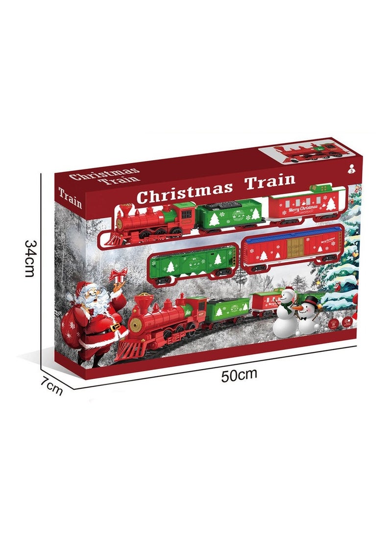 Christmas Train Toy Set with Lights & Music, 24 Pieces, Large Oval Track, Holiday Decoration for Kids, ST0027866M-B - pzsku/Z6D4DBA5AA7AC10525E4DZ/45/_/1733238712/640bec0e-bef9-4dd3-9831-c9aef387862a