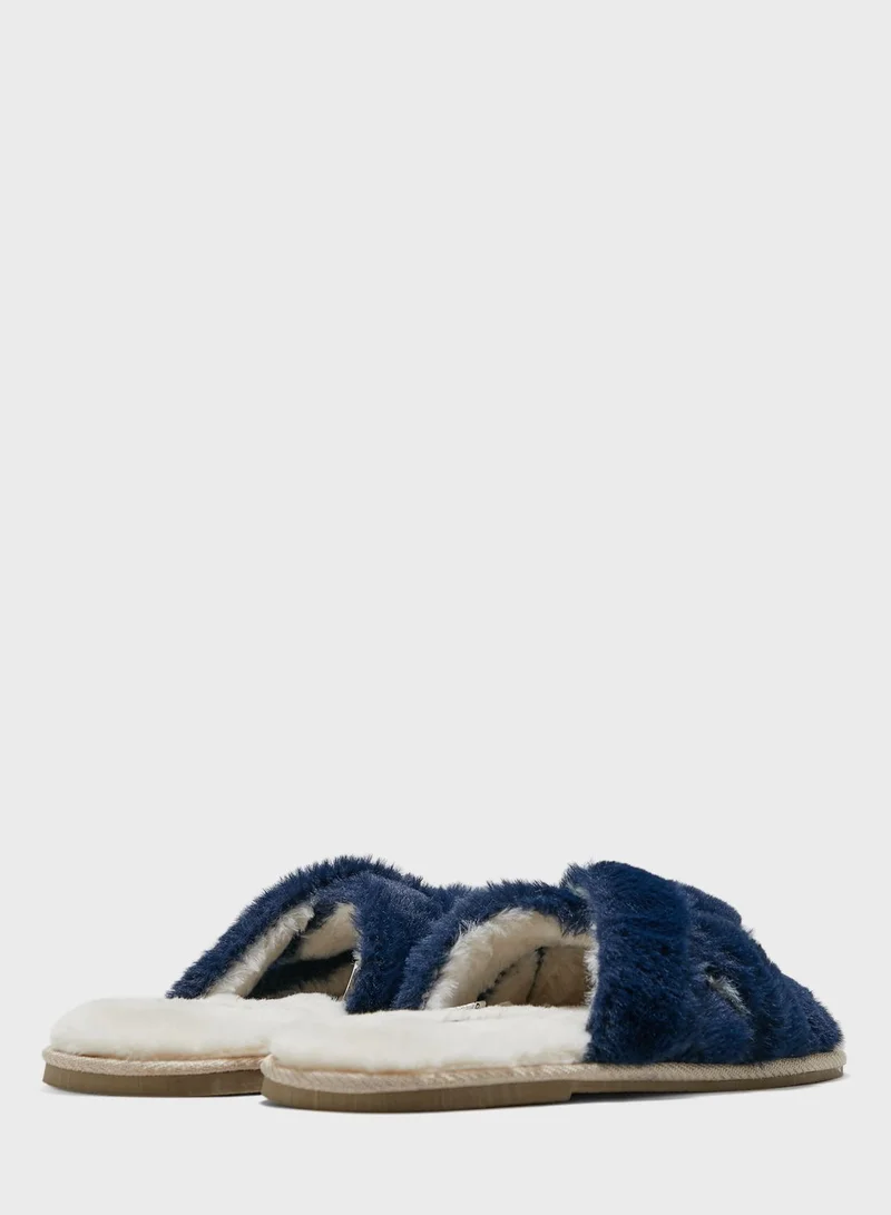 VERO MODA Luise Cross Strap Slipper