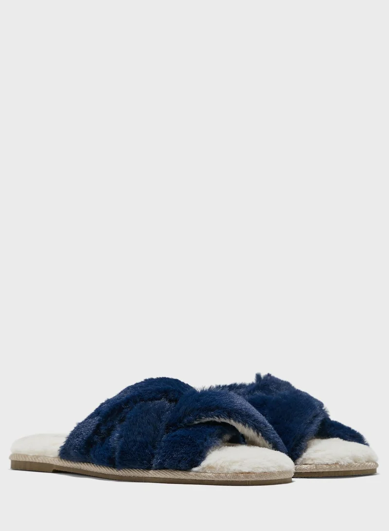 VERO MODA Luise Cross Strap Slipper