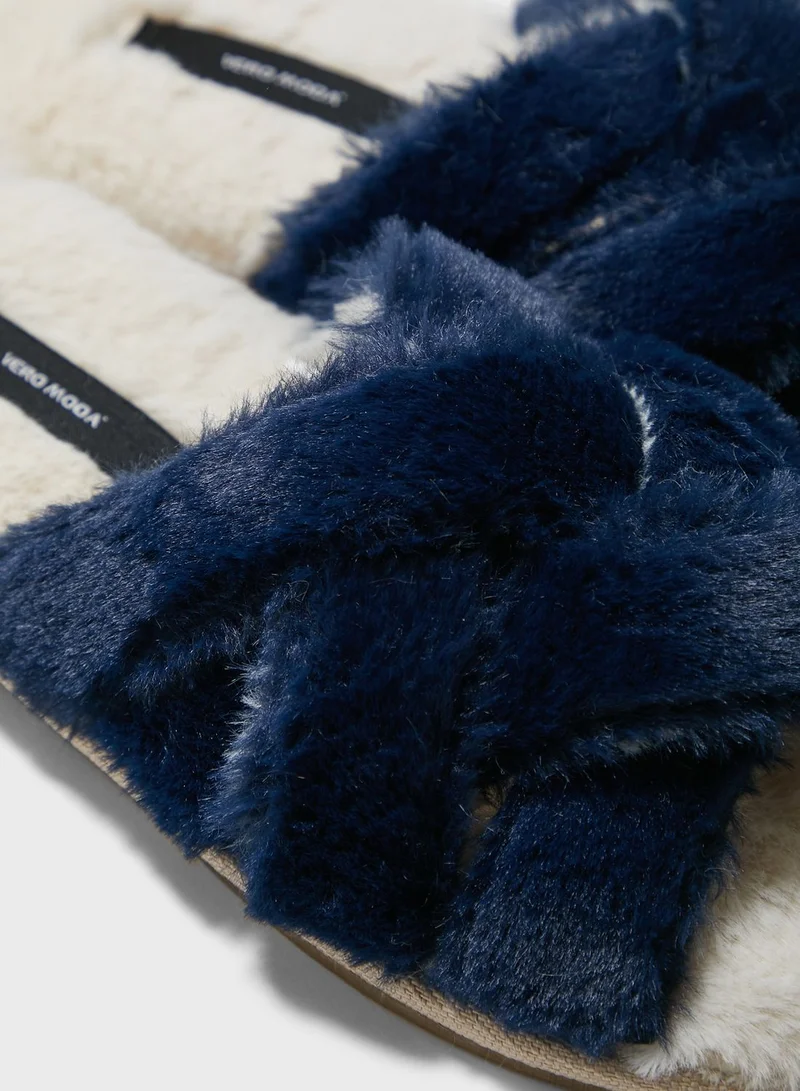 VERO MODA Luise Cross Strap Slipper