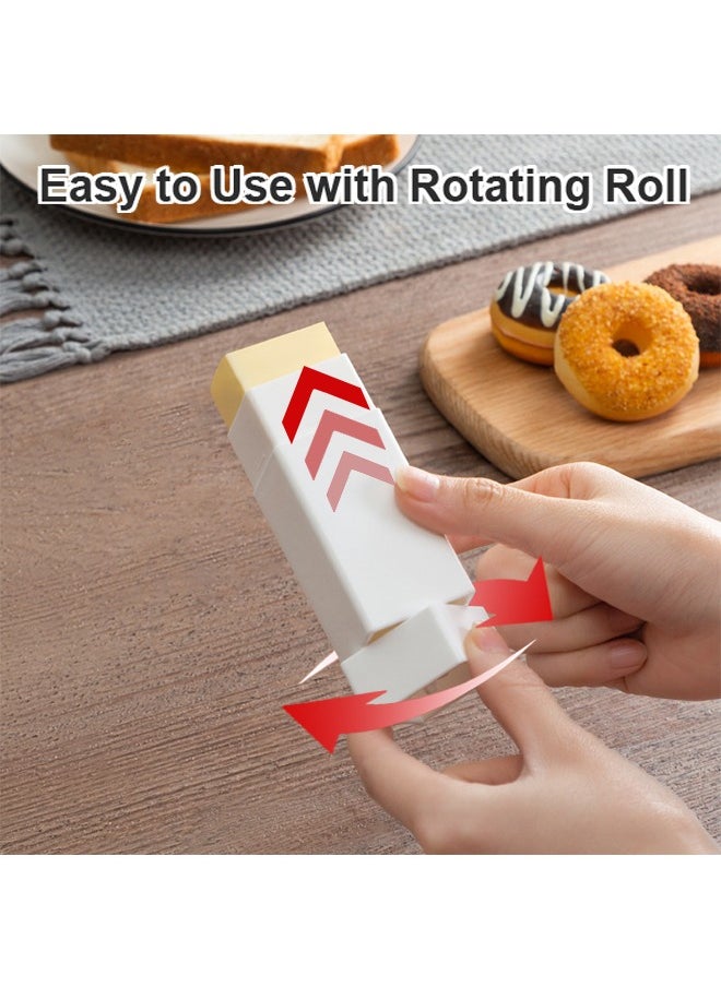 Generic - 2Pcs Butter Spreader, Rotary Type Butter Spreader Sticks, Plastic Butter Dispenser, Kitchen Utensils for Spreads Butter Evenly on Pancakes, Waffles, Toast - Image 1