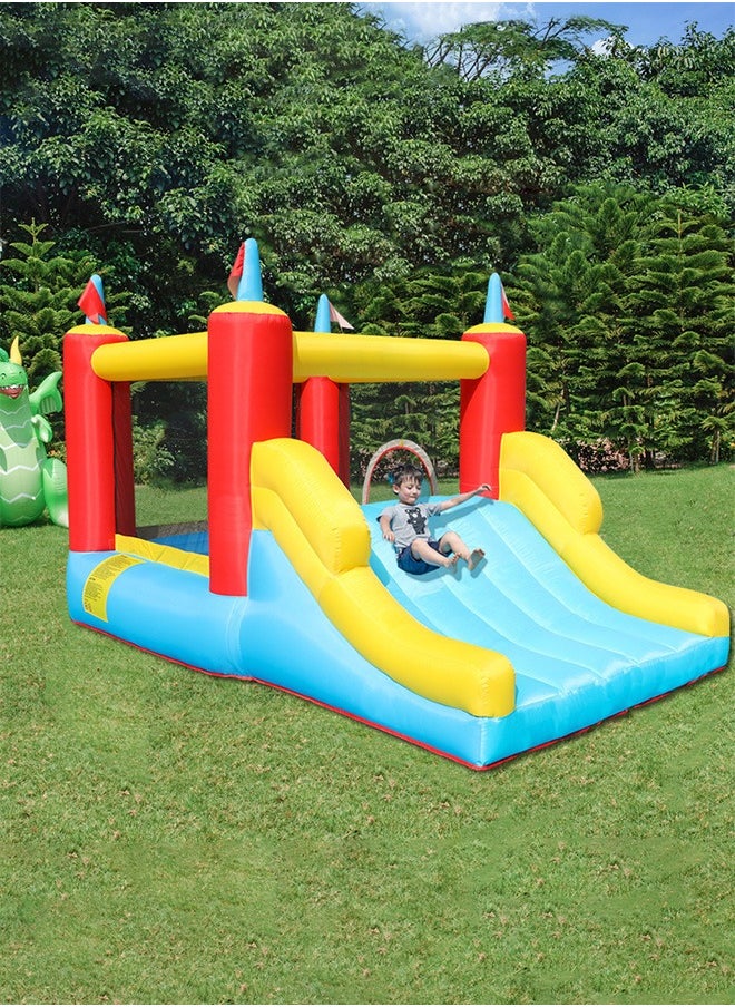 JSAITOYS Kids Inflatable Outdoor Family Bouncy Castle Inflatable Combo Jumpers Inflatable Playground for Home Party  - Image 5
