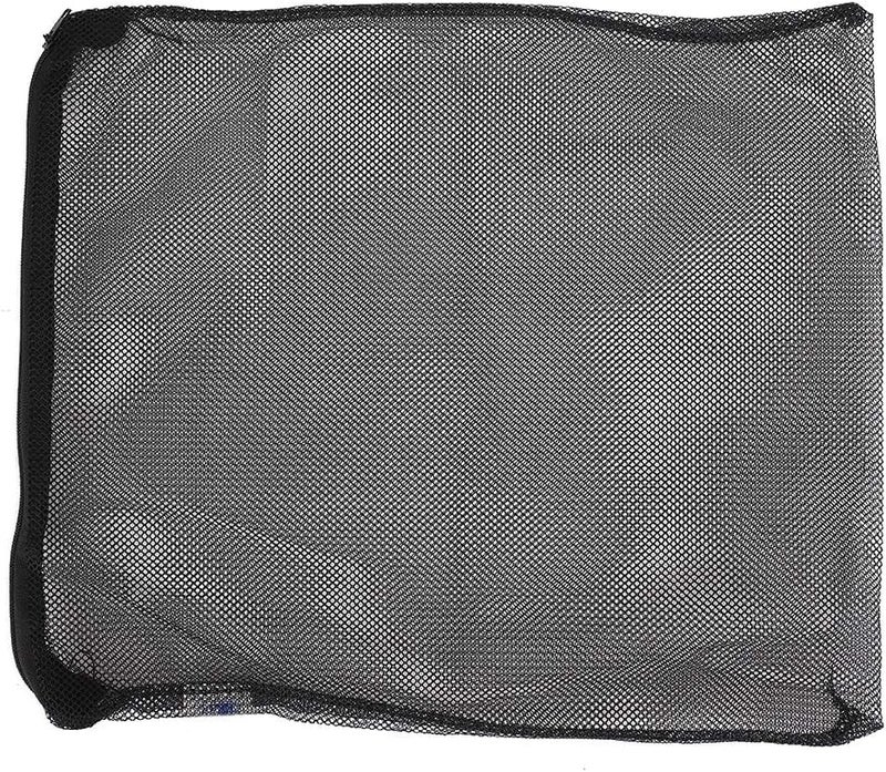10Pcs Reusable Polyester Filter Mesh Bag with Zipper for Aquarium Fish Tanks, Washable Filter Media Bag for Activated Carbon, Durable Aquarium Accessory (Black) - Image 1