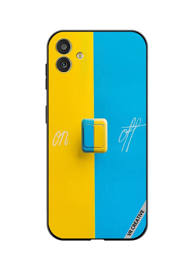 VR CREATIVE Protective Case Cover For Samsung Galaxy F14 On Off Design Multicolour - Image 1