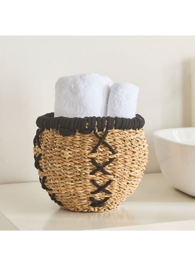 هوم بوكس سلة تخزين متعددة الاستخدامات من ناتشورالوم بخياطة  ×  ×  سم - Image 1