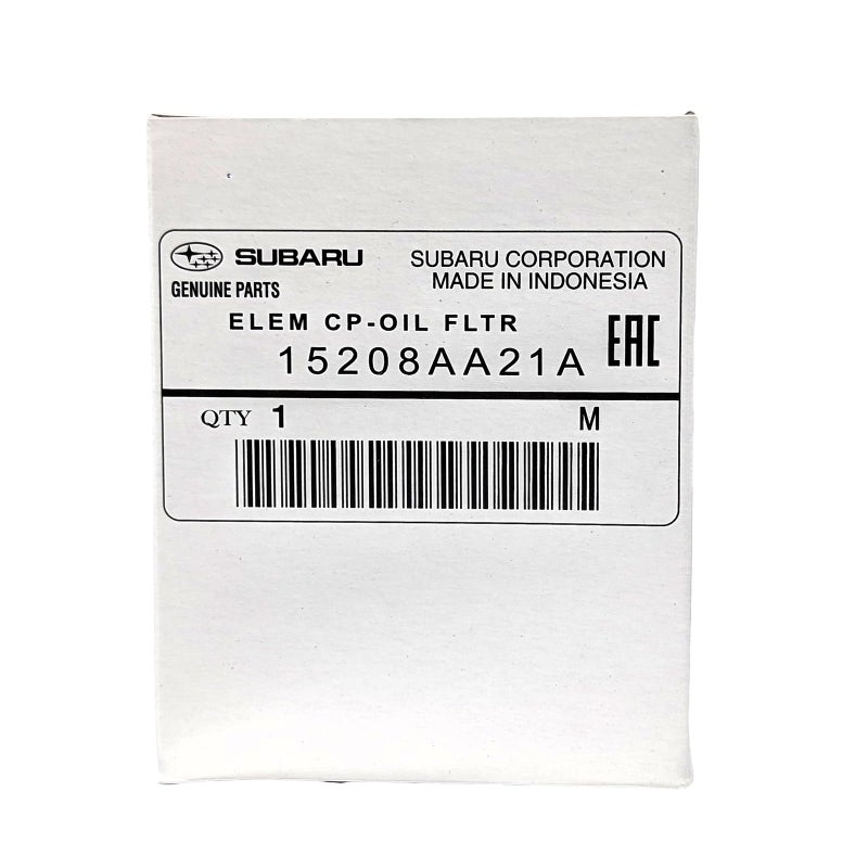Subaru Engine Oil Filter & Crush Gasket Kit (1, 2, 3, 6, 12 pks available) Outback Legacy Impreza Forester XV Crosstrek Ascent 15208AA21A & 803916010 (3 Pack) - Image 1