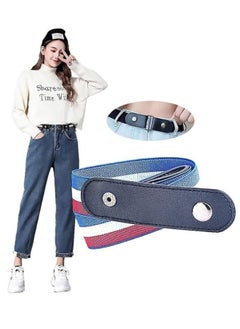 Happy Home Elastic Belt Without Buckle, Comfortable Elastic Waistband for Women/Men for Jeans  - Image 1