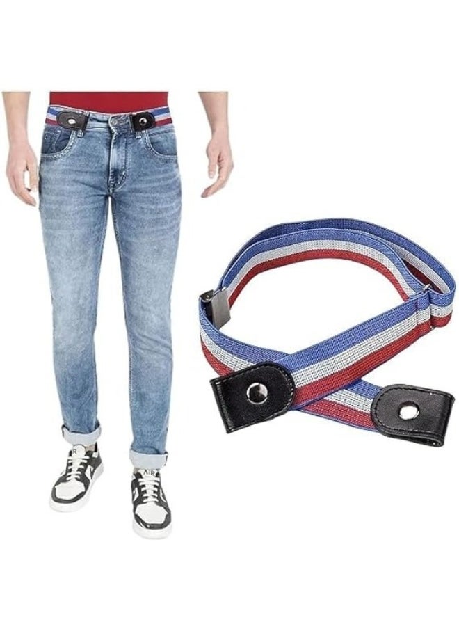 Happy Home - Elastic Belt Without Buckle, Comfortable Elastic Waistband for Women/Men for Jeans - Image 1