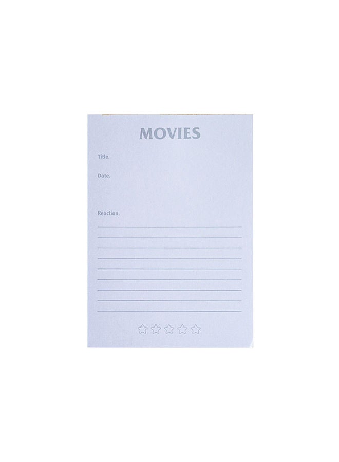 NIBEMINENT 50-Sheet Mini Portable Notebook Purple