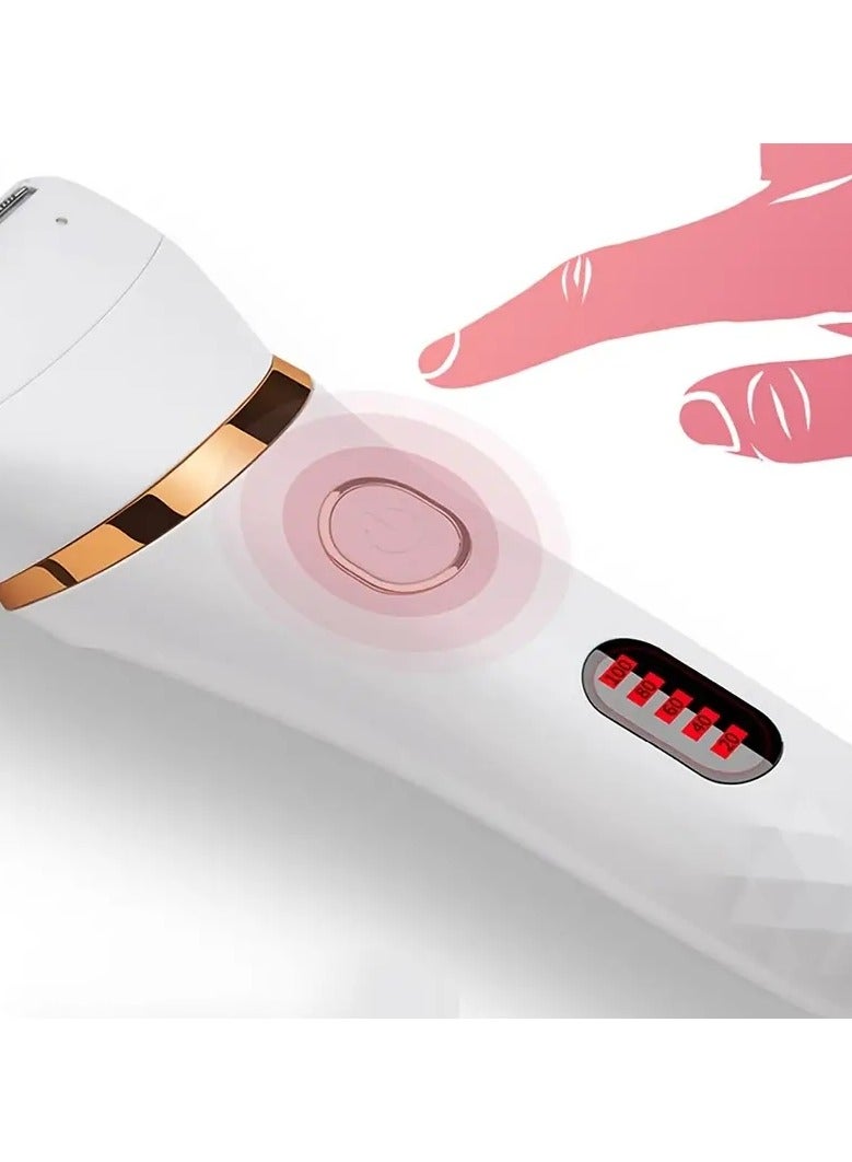 أوريتي آلة تقليم بيكيني لاسلكية لإزالة الشعر لخط البيكيني ، مع رأس الحلاقة والممشط ، 2 في 1 أداة إزالة القدم القابلة لإعادة الشحن - Image 2