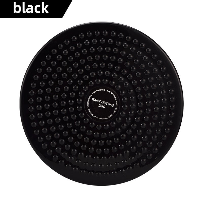 Manufacturer Granular Waist Twisting Plate Household Turntable Twisting Machine Fitness Sports Equipment Training Machine Dancing Waist Twisting Machine(Black) - Image 1