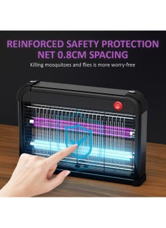 Electric Bug Zapper, 40W UV & LED Light Flying Insect Pest Mosquito Killer for Home Office & Commercial Indoor Use (Size, 64x27cm) Black - pzsku/Z6D4EA1A29241702A6C36Z/45/_/1710229150/ef1208d2-6fdd-43cb-a400-df1e196d0b70