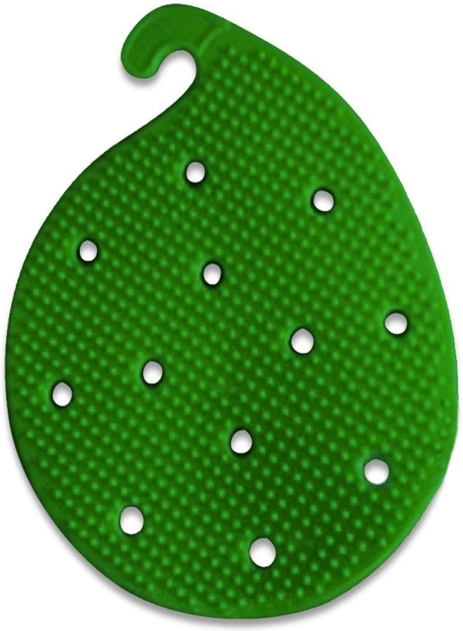 Cestari Vegetable Scrubber Brush : Double Sided Fruit and Vegetable Scrubber - Multi Use: Potato Scrubber - Carrot Brush - Trivet - Jar Opener - Coaster - Fruit Cleaner -BPA Free - Veggie Scrubber by Cestari - Image 1