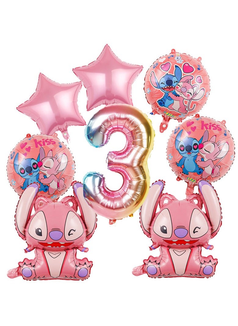 Cartoon Shape Anime Star Baby Stitch Balloon Set Children's Toys Birthday Party Decoration Balloons - pzsku/Z6D4EAB16D946AD136437Z/45/_/1733479229/9408f532-1881-4a48-b6e7-b25cdbbfd235