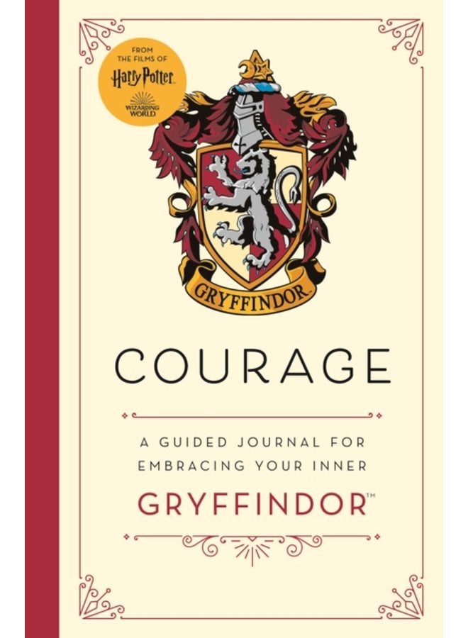 Harry Potter Gryffindor Guided Journal Courage The perfect gift for Harry Potter fans - Hardback