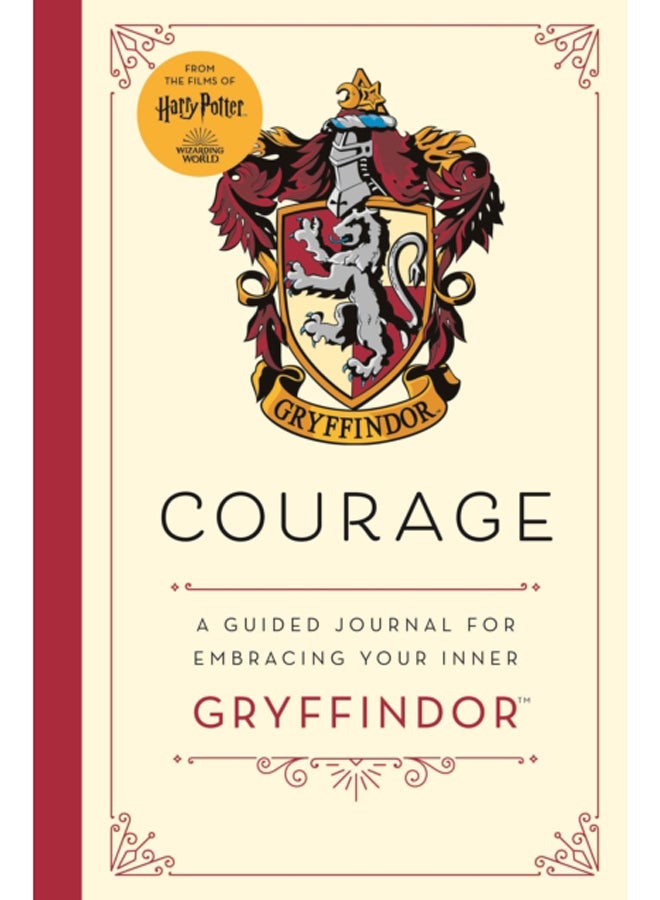 Harry Potter Gryffindor Guided Journal : Courage : The perfect gift for Harry Potter fans 