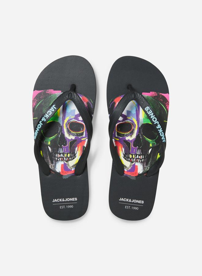 JACK & JONES Printed Flip Flops - Image 2