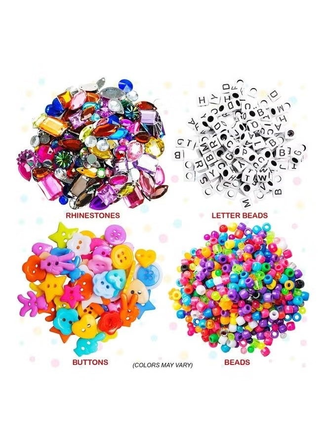 YIJIA HOME GOODS - 1000 Pieces Of Giant Creative Crafts Jar Kit Children'S Diy Crafts Making Tools - Image 1