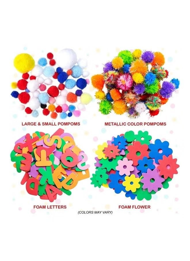 YIJIA HOME GOODS - 1000 Pieces Of Giant Creative Crafts Jar Kit Children'S Diy Crafts Making Tools - Image 1