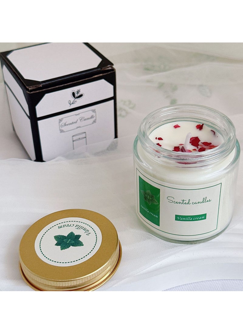 general Essential oil scented candles Vanilla butter Natural sleep aid Ramadan souvenirs recommended Valentine's Day gifts - Image 1