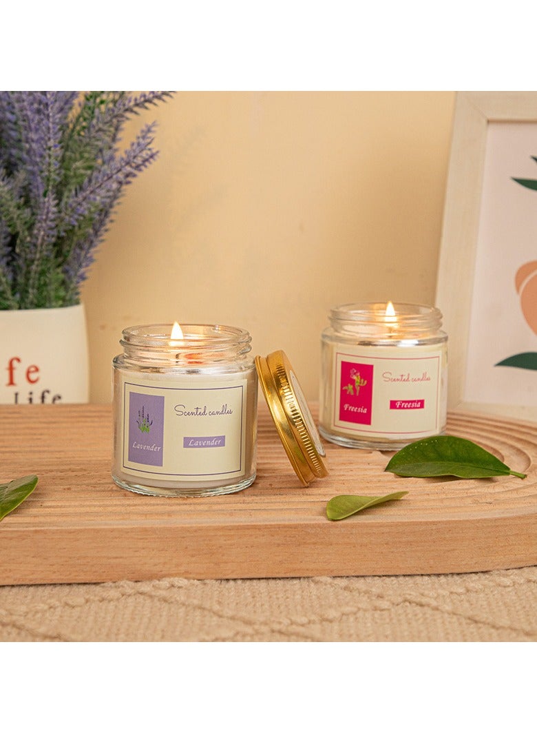 general Essential oil scented candles Vanilla butter Natural sleep aid Ramadan souvenirs recommended Valentine's Day gifts - Image 4