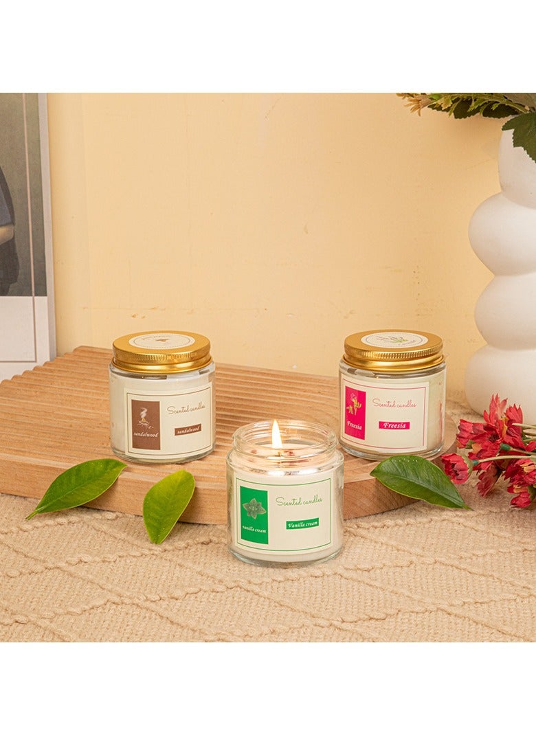 general Essential oil scented candles Vanilla butter Natural sleep aid Ramadan souvenirs recommended Valentine's Day gifts - Image 2