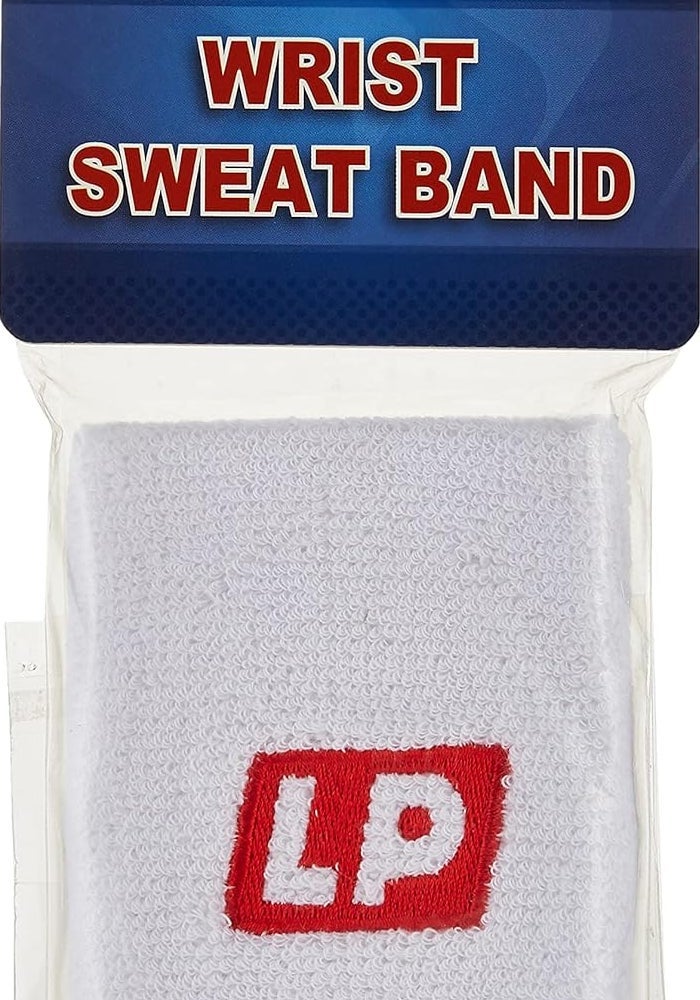 LP Support 660 Wrist Sweat Band - White