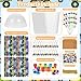 Kolewo4ever 244 Pieces Monster Truck Party Gifts Set Monster Truck Party Supplies Jam Birthday Decorations with Cup Straw Keychain Sticker Thank You Tags - Image 4