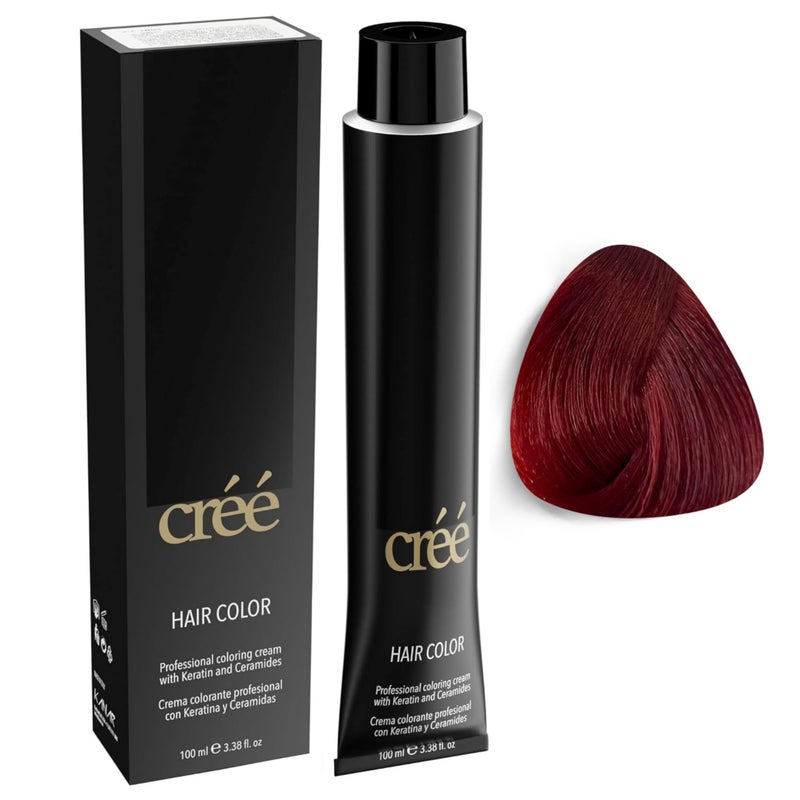Cree Professional Permanent Hair Color 100ml 34 floz Copper Dark Red Blond 664