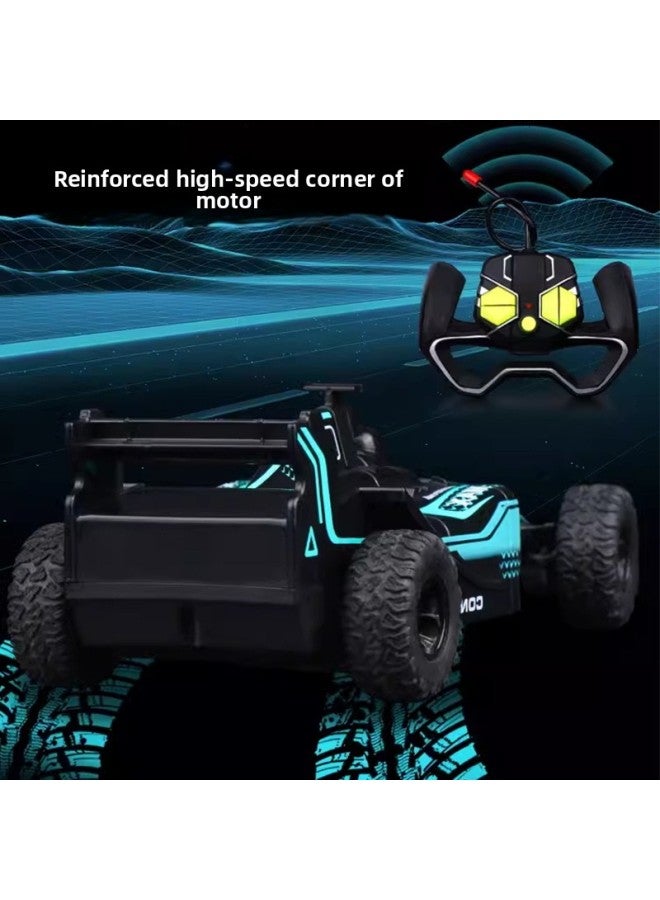 Remote Control Car Charging Wireless High-speed Remote Control Car Racing Car Drift Car Model Electric Children's Toy Car Boy-Colour:Graffiti Red Remote Control F1 Racing Car [rechargeable Model]-Proportion:Fun Model [1 Set Of 4 Times Battery Life Lithium Battery + 1 Original Battery  - Image 4