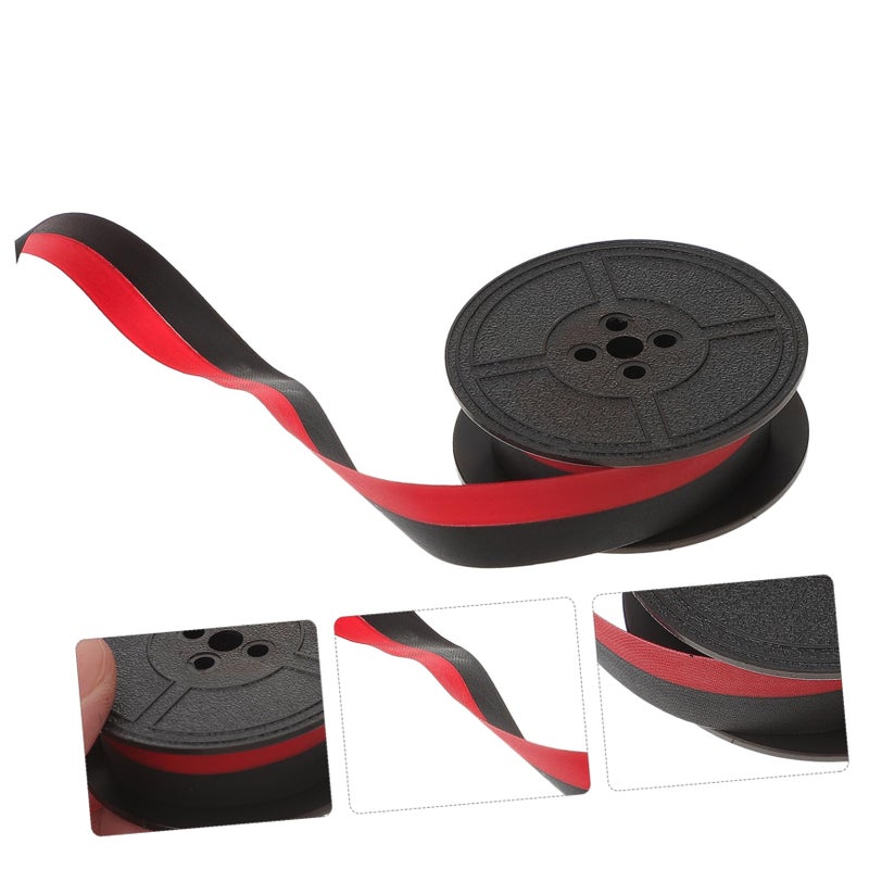 Vintage Typewriter Ink Ribbon High Absorption Black Red Colors Compatible with Old Machines - Image 5