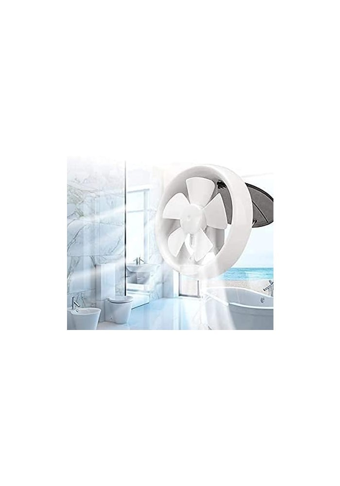 AQ AQSON AQSON 6-Inch 220V No Noise Round Bathroom Exhaust Fan - Image 4