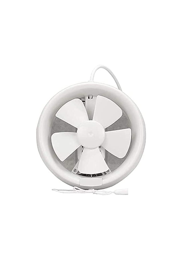AQ AQSON AQSON 6-Inch 220V No Noise Round Bathroom Exhaust Fan - Image 1