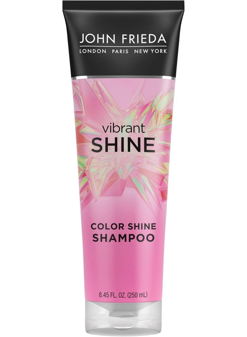 John Frieda Vibrant Shine Color Shine Shampoo SLS/SLES Sulfate Free and Silicone Free 250ML - Image 2