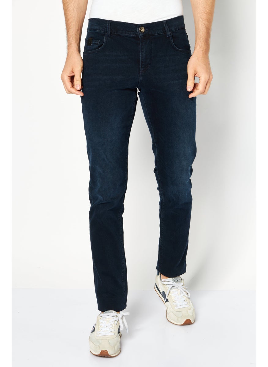 Men Regular Fit Wash Stretchable Denim, Navy Blue - pzsku/Z6D4F08E3A69D830A138FZ/45/_/1724351232/9ec771e7-8d1d-4035-b3f9-a1aec061738c