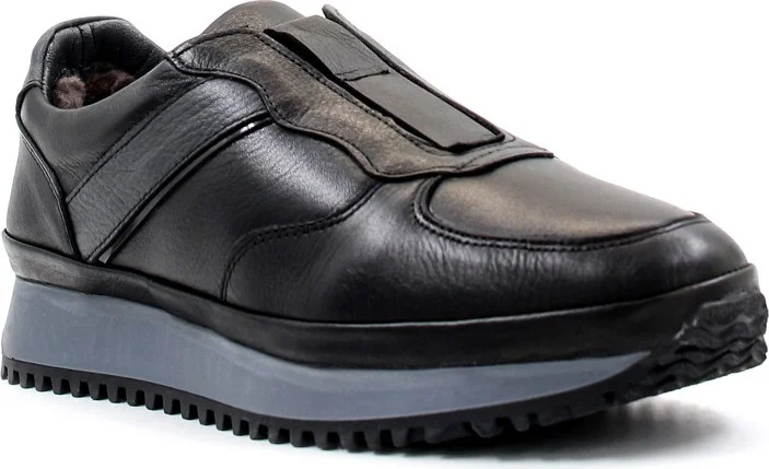 فاست ستيب Leather Shearling Men's Casual Boots 722KMA871