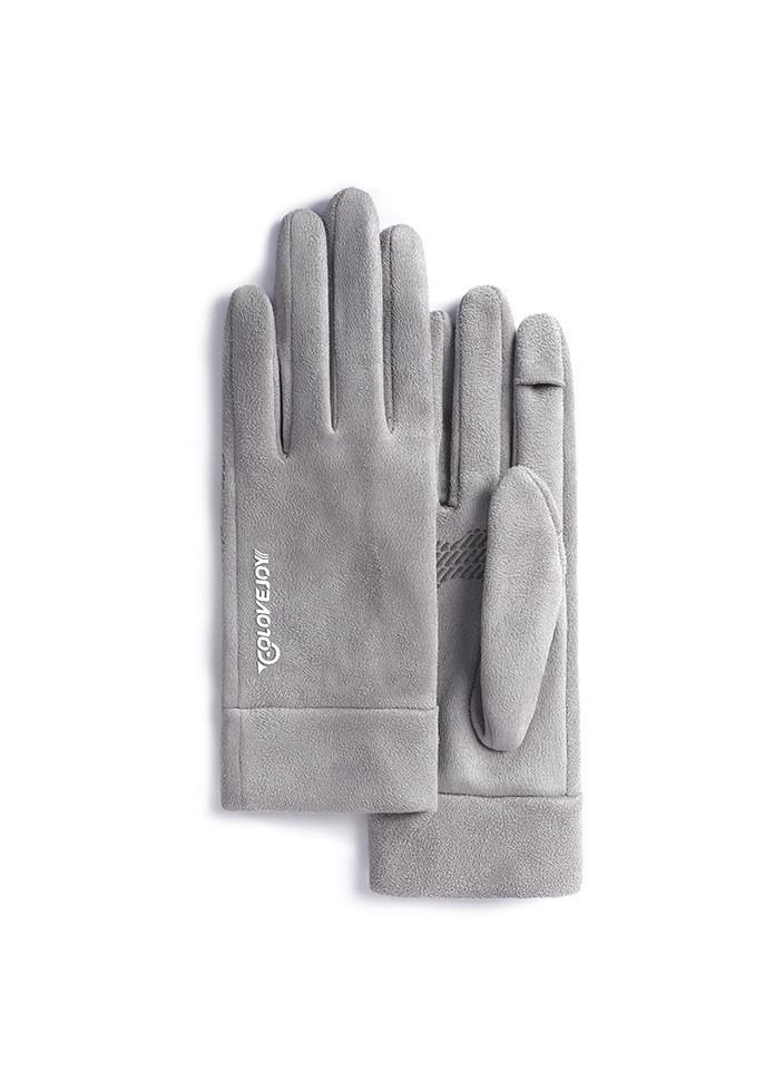 Golovejoy Outdoor Riding Touch Screen Plush Cold Proof And Wind Proof Gloves 