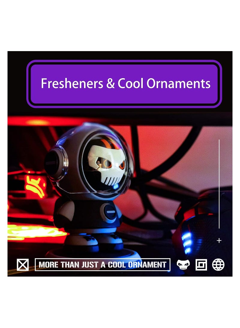 KASTWAVE معطرات هواء السيارة من Insterstellar Astronaut، موزع هواء للسيارة، ديكور لطيف للسيارة لتخفيف إرهاق القيادة، معطر للسيارة مناسب لإزالة الروائح من السيارات الجديدة والأجسام البشرية - Image 5