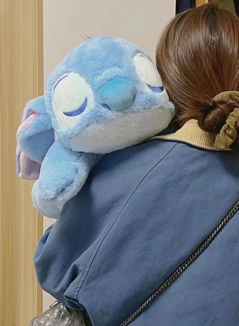 general Sleepy face Stitch 40cm Stitch doll doll cute Stitch girl heart hug birthday gift plush toy - Image 2