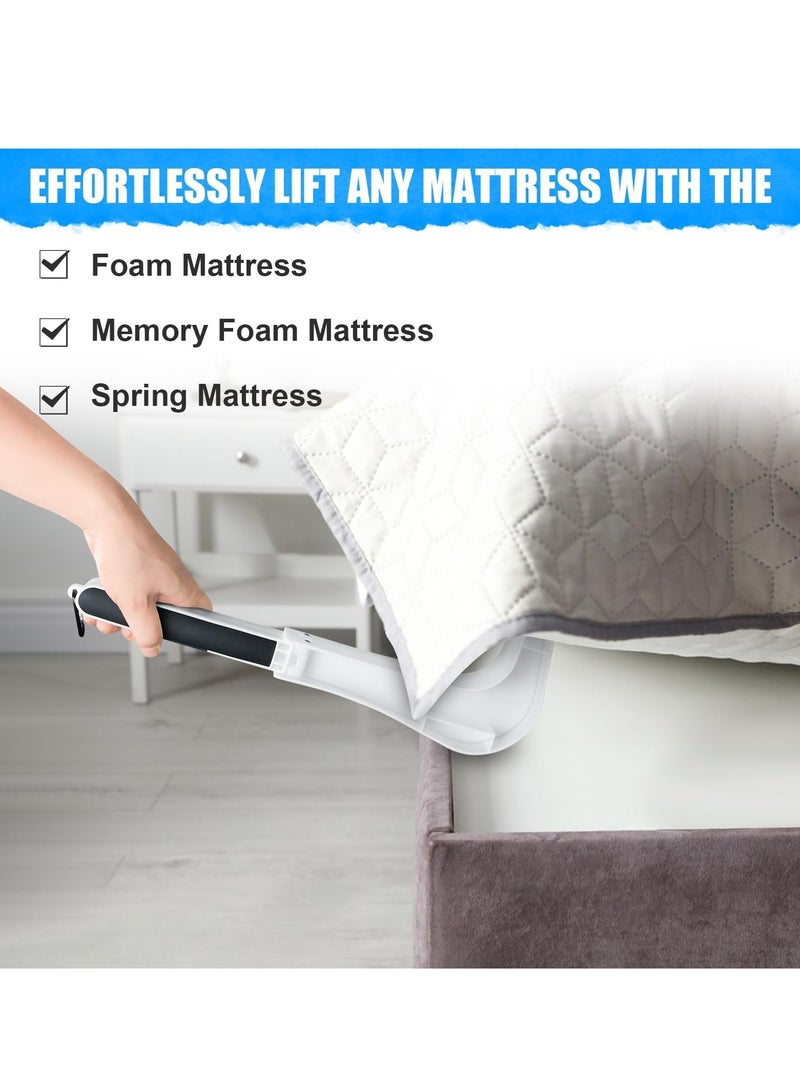 Barakah أداة رفع المرتبة، رافع ويدج تحت المرتبة بتصميم مريح لتغيير الملاءات | أداة رفع المرتبة لجعل السرير سهل | أداة صنع السرير - Image 2