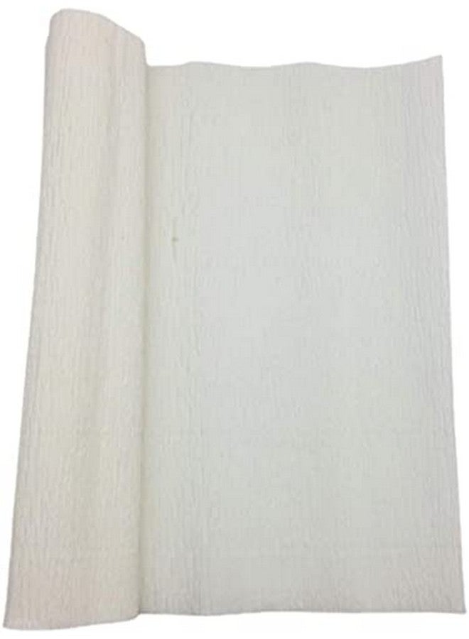 3A Featuretail 8ft Length/20in Width Crepe Paper Roll/Wrinkled Paper for Flower Making, Bouquet Wrapping and Craft (White, 2 Roll) - Image 5