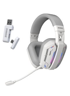 Somic Somic MH201 Wireless Head-Mounted Bluetooth Headset 2.4G Wired Three-Mode Gaming Music Microphone  - Image 1