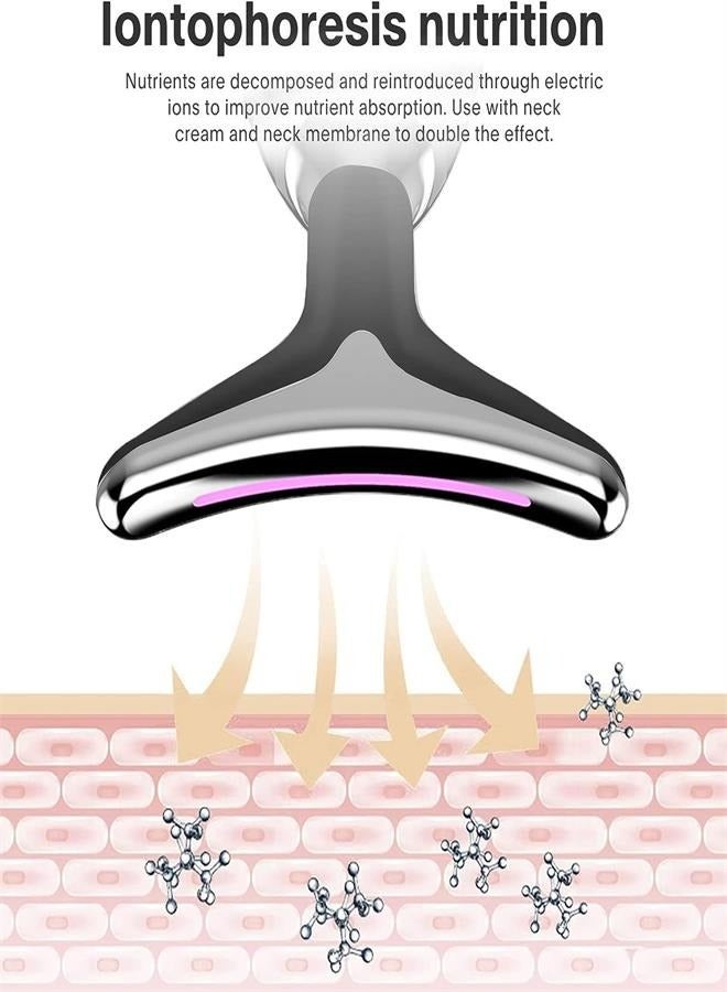 general Handset Face Lift Device, Red Light Therapy for Face, Skin Beauty Device for Face and Neck, 3 in 1 Portable Electric Face Massager(Black) - Image 4