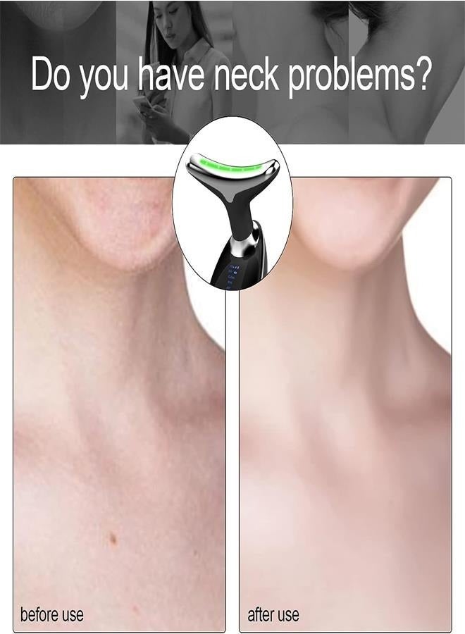 general Handset Face Lift Device, Red Light Therapy for Face, Skin Beauty Device for Face and Neck, 3 in 1 Portable Electric Face Massager(Black) - Image 5