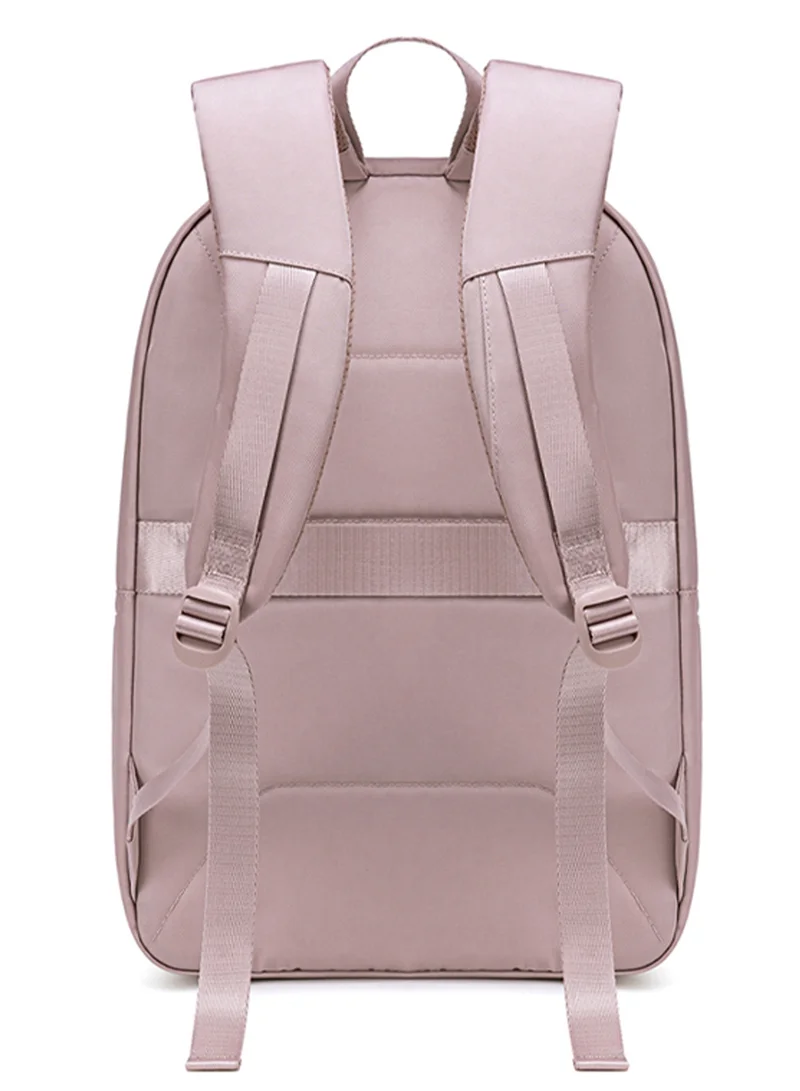 Chantria Light Pink Premium Lightweight Laptop Backpack for Women Water Resistant Multifunctional Anti-Theft Daypack with Built in USB Port, CB00633 - Light Pink  | Best Price UAE