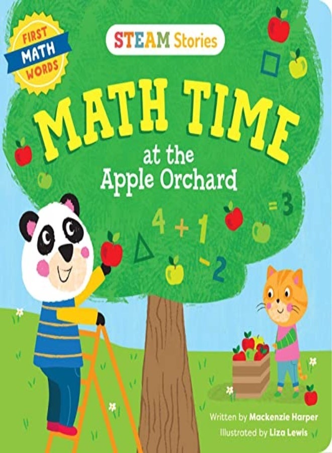 Steam Stories Math Time At The Apple Orchard First Math Words First Math Words by Harper, MacKenzie - Lewis, Liza Paperback 