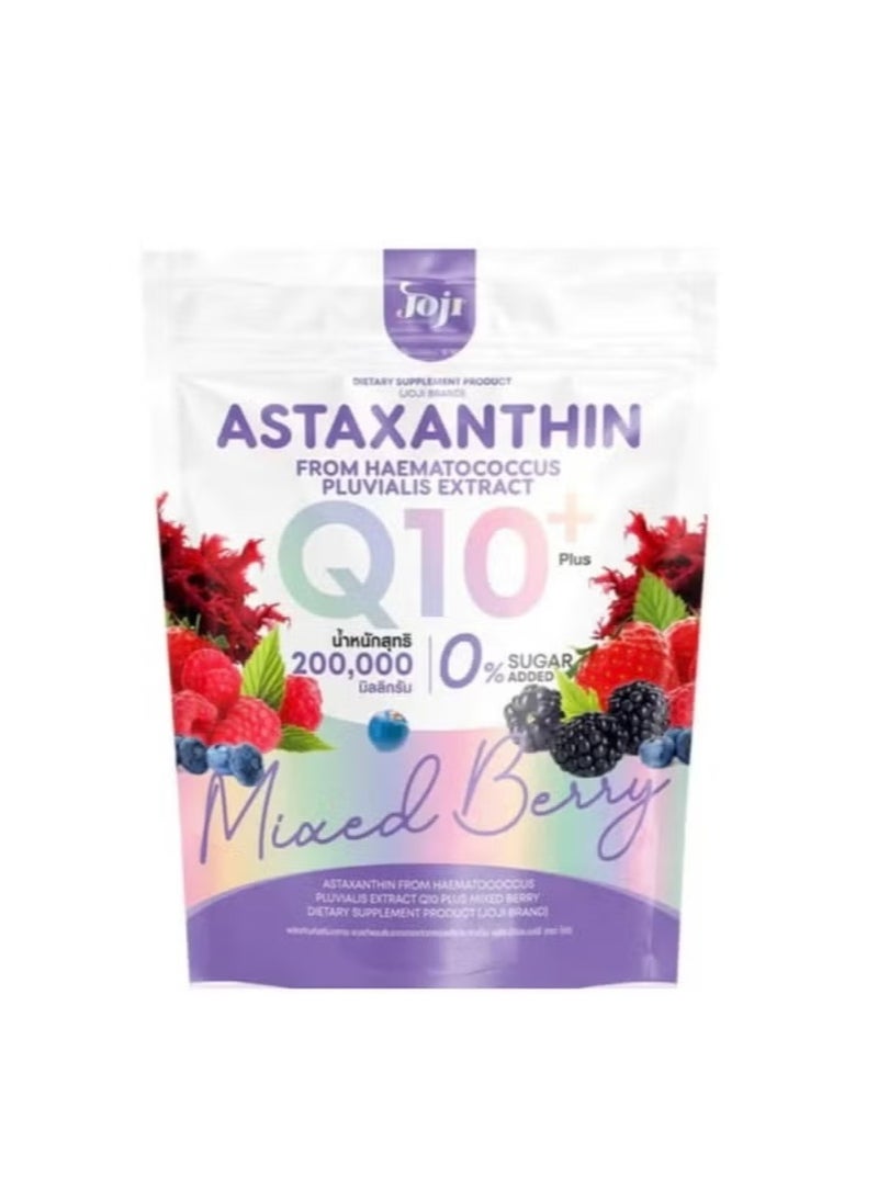 JOJI Astaxanthin Q10 Plus Mixed Berry | Antioxidant Berry Powder | Sugar-Free Wellness Drink Mix - Image 1