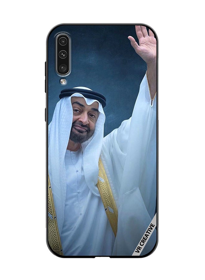 VR CREATIVE Protective Case Cover For Samsung Galaxy A50/A50s Sheikh Mohamed Bin Zayed Al Nahyan Design Multicolour - Image 1
