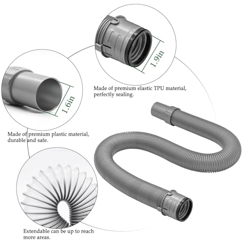 Coodss Vacuum Hose Replacement Compatible with Shark Navigator NV22 NV22L NV22T NV22LQ NV80 NV42 NV44 UV400 UV410 Replacement Part No.1114FC - Image 2