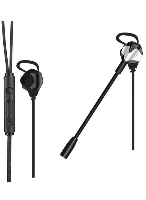 ALBH9609 IN-EAR GAMING Ear Buds - Detchable Noise Canelation Microphone